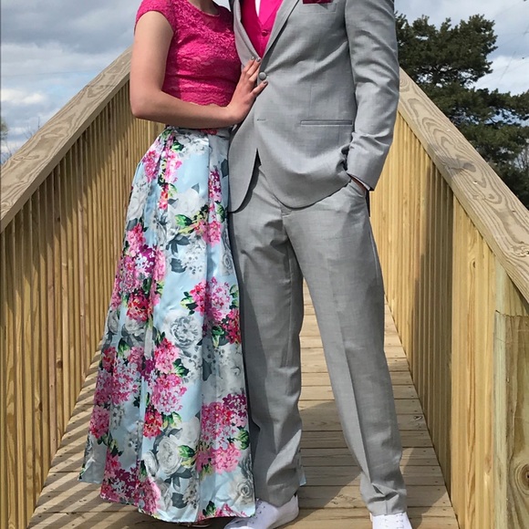 Prom Dress- 2 piece - Picture 3 of 3